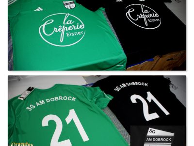 Trikotdruck für La Créperie Elsner aus der Wingst