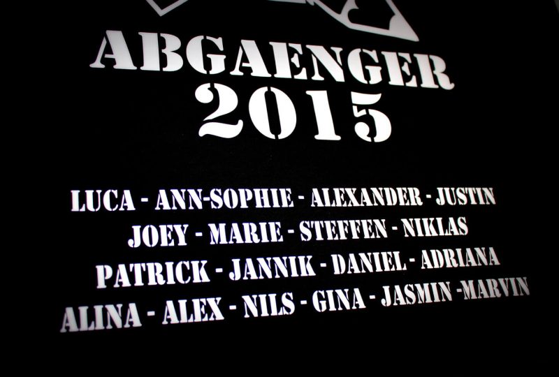 Abschlussklassen T-Shirts in größerer Stückzahl