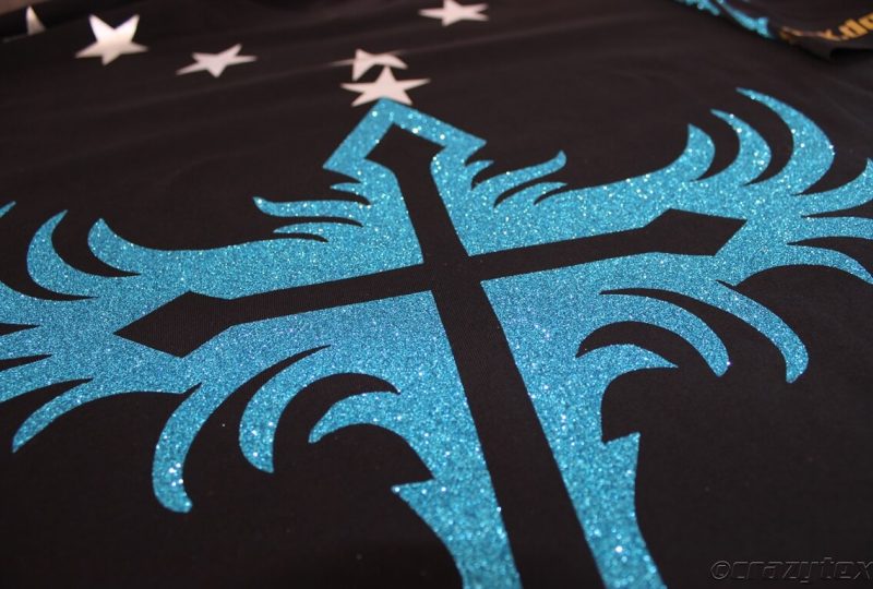 Glitzer-Effektfolien als besonderes Highlight für Shirts