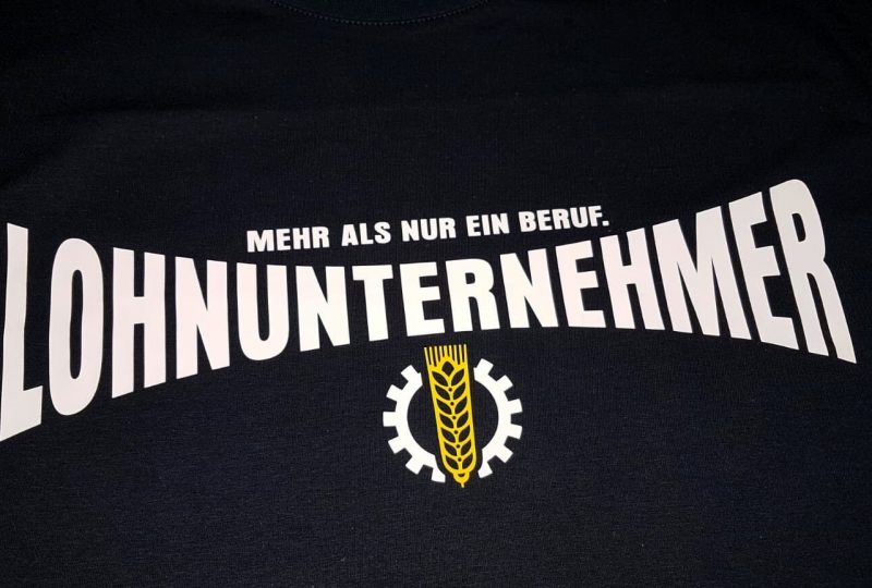 Motto T-Shirt für den Beruf Lohnunternehmer