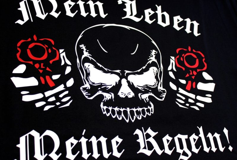 T-Shirts mit Bikermotiv