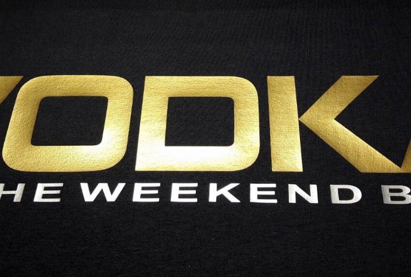 VODKA - Let the weekend begin Mottoshirt